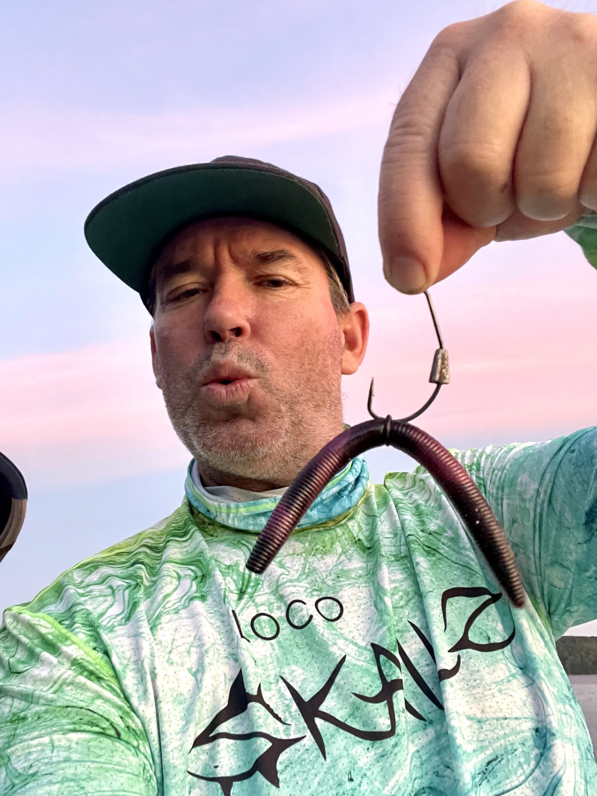 Use the wacky rig to catch more bass
