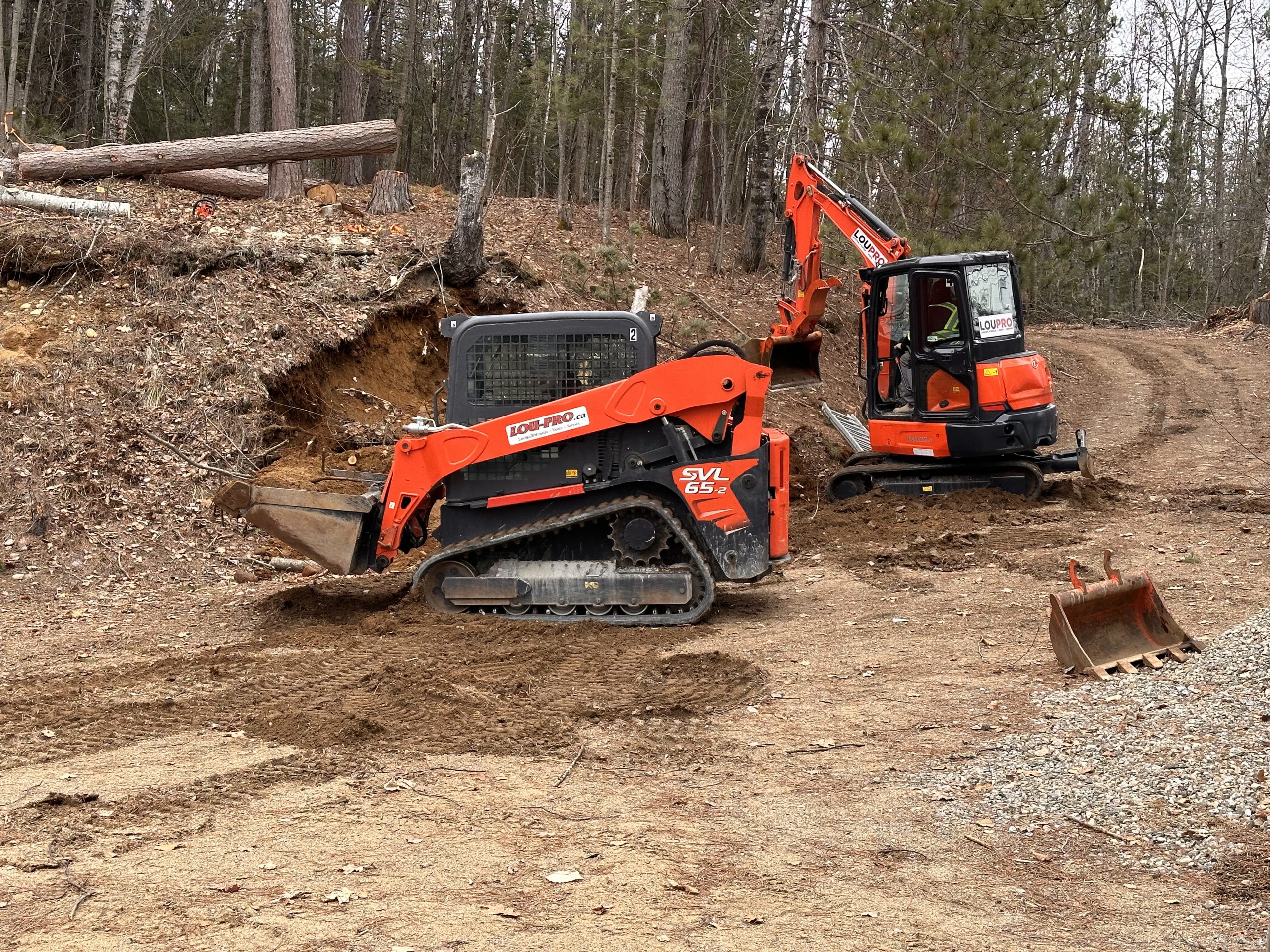 digging dirt